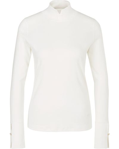 Marc Cain Kurzarmshirt T-SHIRT - Weiß