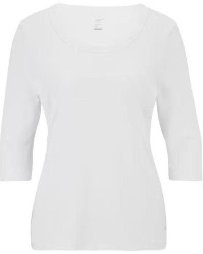 JOY sportswear Langarmshirt ALISA 3_4 Arm Shirt - Weiß
