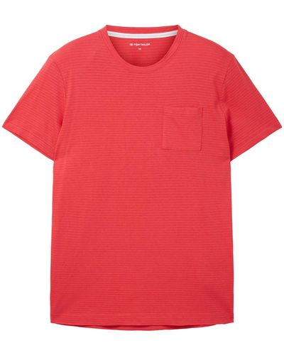 Tom Tailor T-Shirt - Rot