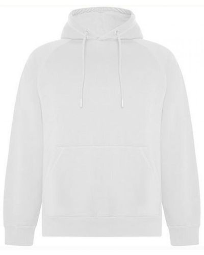Roly Vinson Organic Hooded Sweatshirt - Weiß