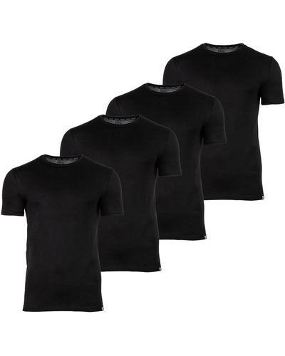 DIESEL T-Shirt 4er Pack - UMTEE-RANDAL-TUBE - Schwarz