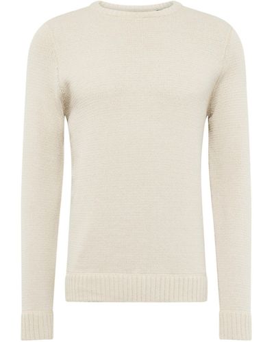 Only & Sons Strickpullover Ese (1-tlg) - Weiß