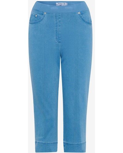 RAPHAELA by BRAX 5-Pocket-Jeans Style PAMINA CAPRI - Blau