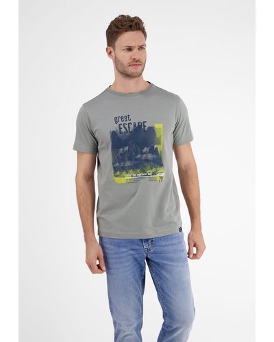 Lerros T-Shirt *Great Escape* - Grau