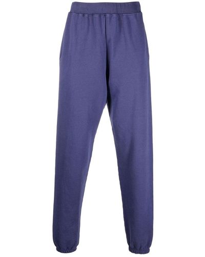 Aries Pantalones de chándal con logo - Azul