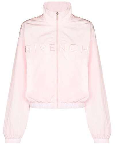 Givenchy Chaqueta impermeable 4G - Rosa