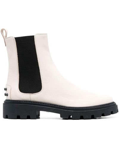 Tod's Botines Chelsea - Blanco