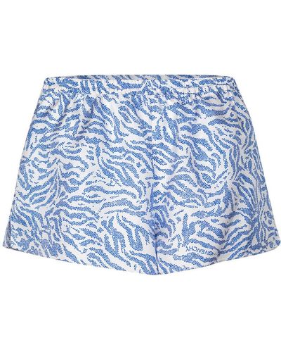 Givenchy Pantalones cortos estampados - Azul