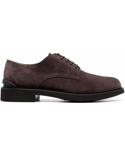 Tod's Zapatos Derby con cordones - Marrón