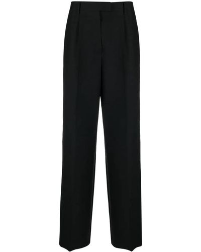Prada Pantalones de vestir anchos - Negro