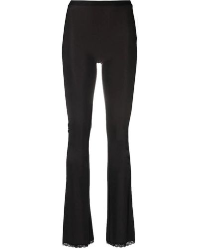 Alexander Wang Leggins de talle alto - Negro