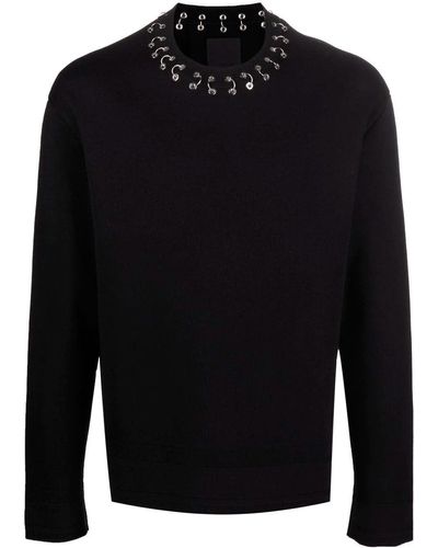 Givenchy Jersey con detalle de aro - Negro