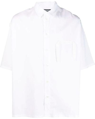 Jacquemus Camisa La chemise Cabri - Blanco