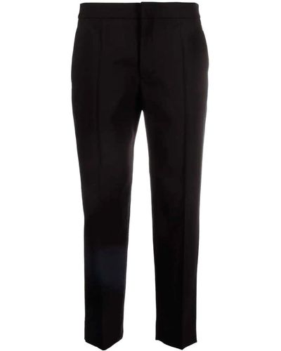 Chloé Pantalones capri ajustados - Negro