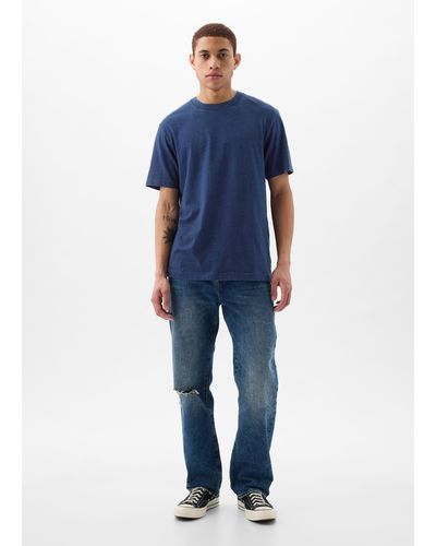 Gap T-shirt girocollo in cotone - Blu