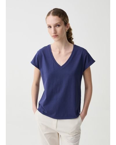 OVS Ovs , T-Shirt - Blu