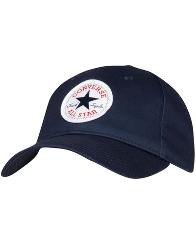 Converse Cappello Da Baseball Con Logo Chuck Patch, , , Taglia - Blu