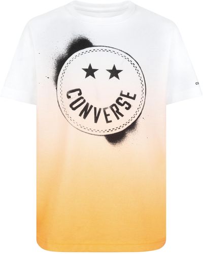 Converse T-Shirt Con Stampa Logo Smile, , , Taglia - Neutro