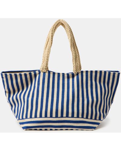 Piombo Maxi Shopping Bag - Blu