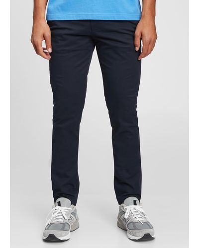 Gap Pantaloni Chino Skinny Fit - Blu