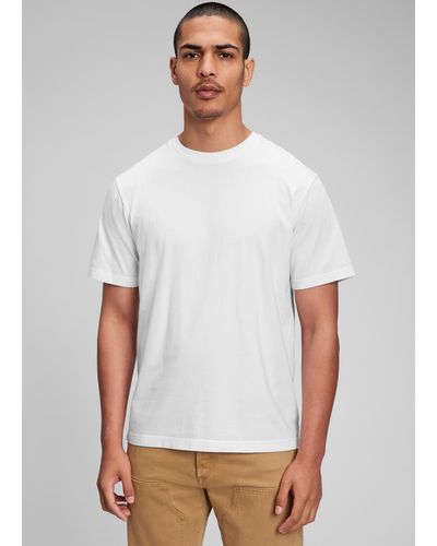 Gap T-shirt girocollo in cotone - Bianco