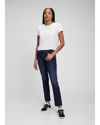 Gap Jeans slim fit ankle - Blu