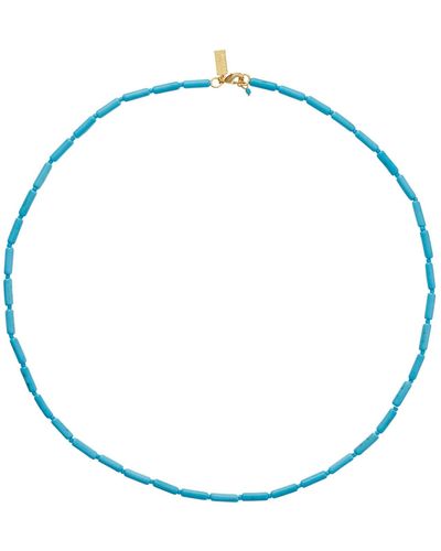 Talis Chains Turquoise Stone Necklace - Blue
