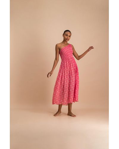 Cloe Cassandro Tara Dress - Pink
