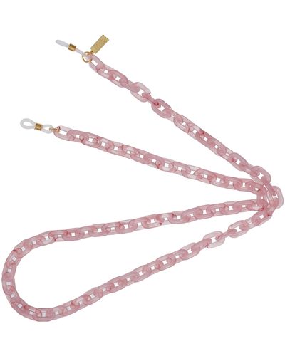 Talis Chains Resin Light Sunglasses Chain Pink