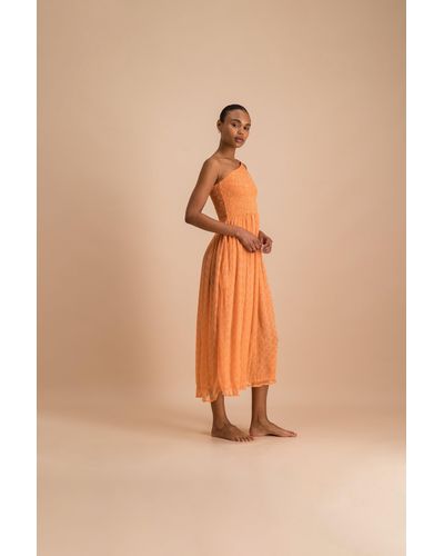 Cloe Cassandro Tara Dress - Natural