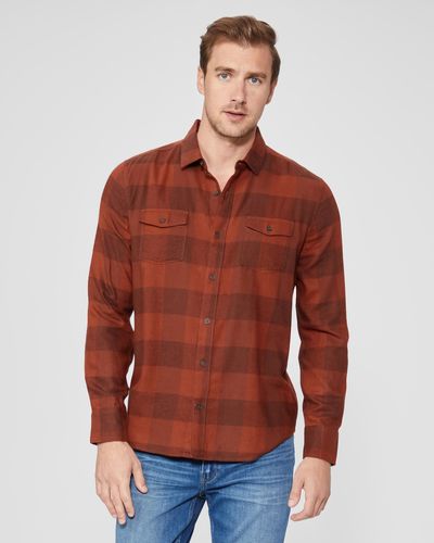 PAIGE Everett Shirt - Red