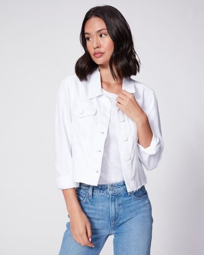PAIGE Relaxed Vivienne Jacket - White