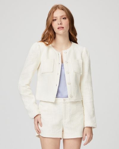 PAIGE Cambridge Jacket - White