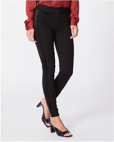 Black PAIGE Pants for Women Lyst
