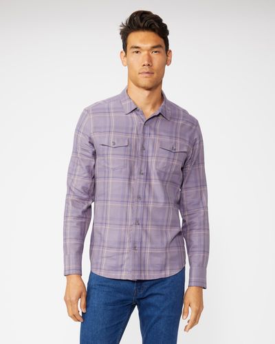 PAIGE Everett Shirt - Purple