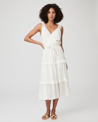 PAIGE Riviera Dress - White
