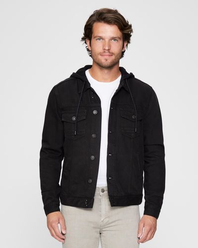 PAIGE Scout Hooded Jacket - Black