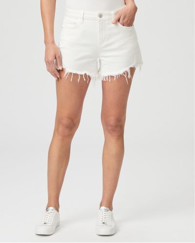 PAIGE Relaxed Jimmy Short - White