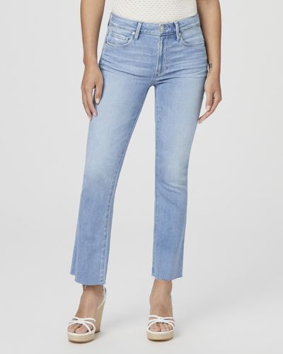 PAIGE Colette Crop Jeans Petite - Blue