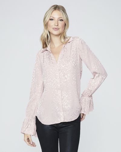 PAIGE Abriana Shirt - Pink