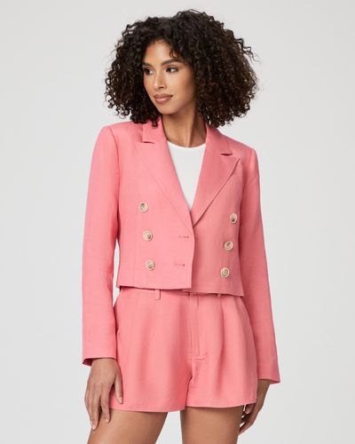 PAIGE Eclipse Blazer Jacket - Pink