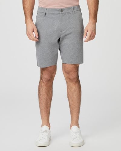 PAIGE Rickson Trouser Shorts - Gray