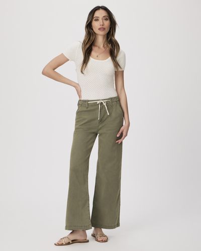 PAIGE Carly Pant - Green