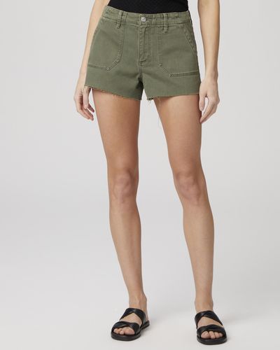 PAIGE Mayslie Utility Short - Green
