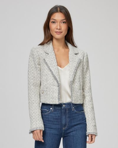 PAIGE The Nines Collection // Selyna Blazer Jacket - Gray