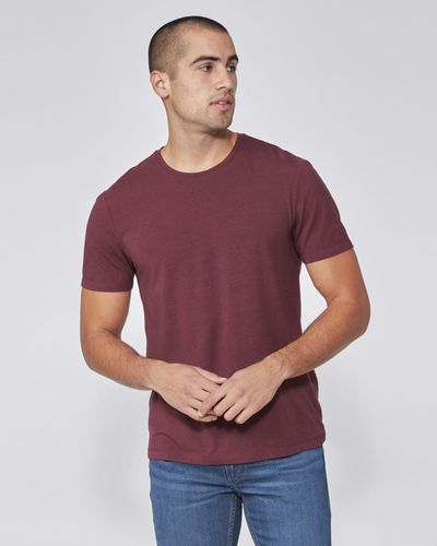 PAIGE Cash Crew Neck Tee Shirt - Red