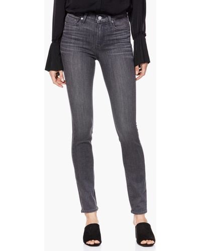 PAIGE Hoxton Ultra Skinny Jeans - Gray