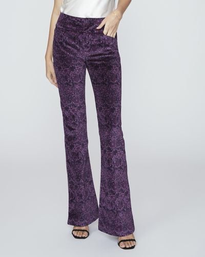 PAIGE Morris & Co. X // High Rise Lou Jeans - Purple