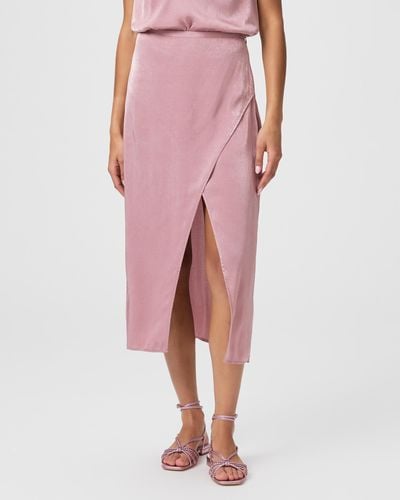 PAIGE Jazlyn Skirt Jeans - Pink