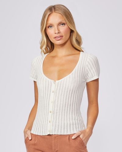 PAIGE Anthy Top - White